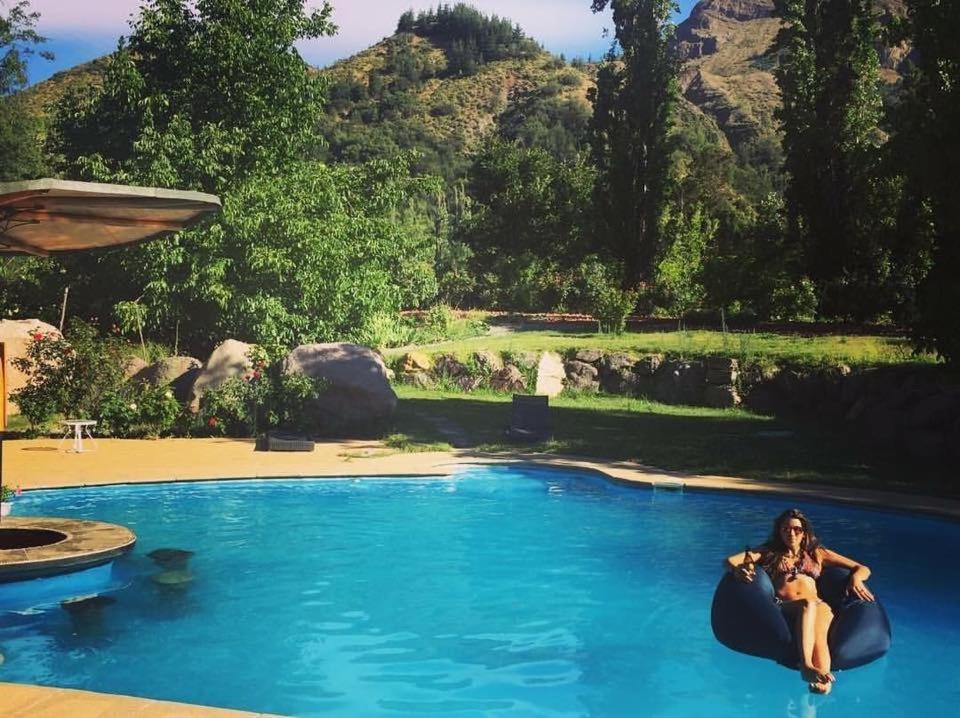 Cascada Lodge Cajon Del Maipo San Jose de Maipo Bagian luar foto